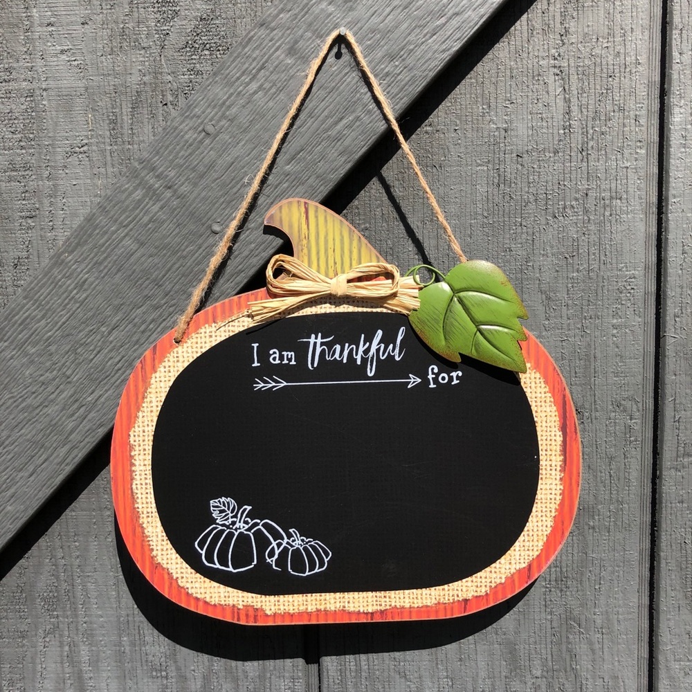 Fall Chalkboard Plaque